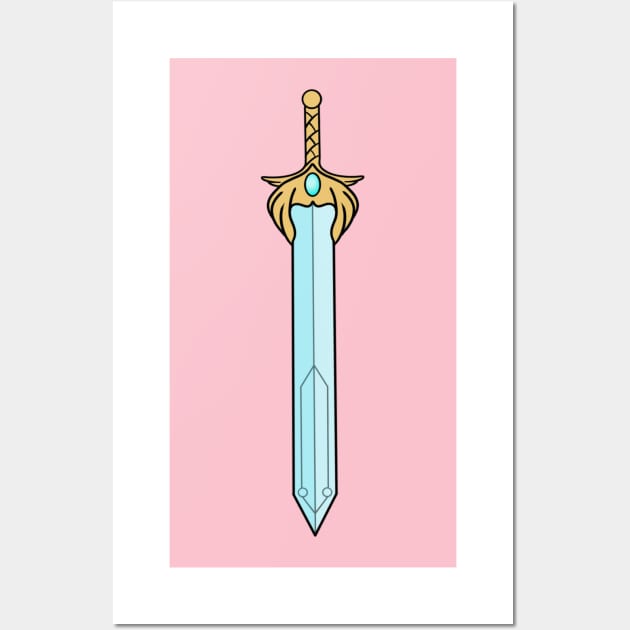 Sword of Power Wall Art by maplefoot